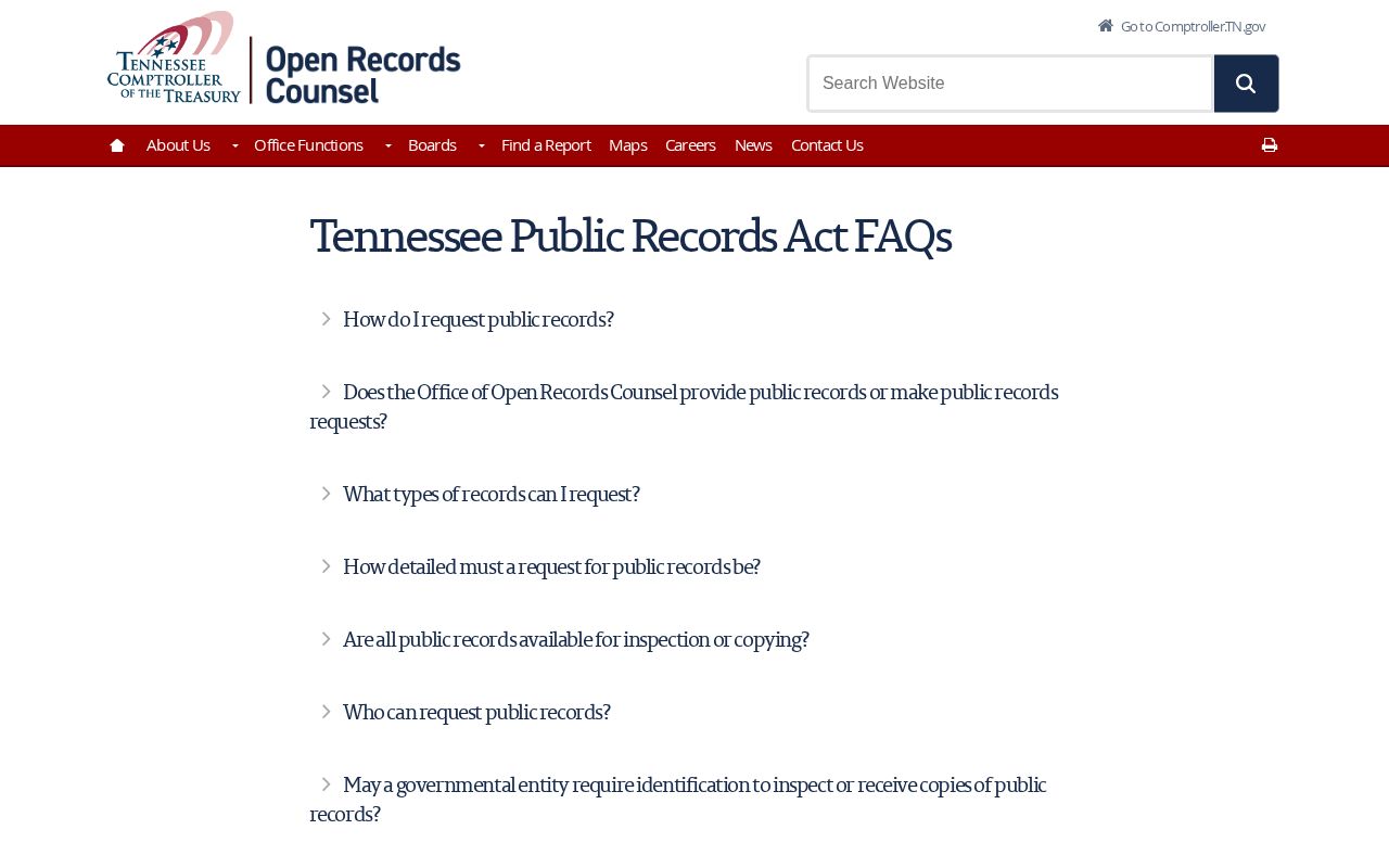 Tennessee public record request rules for Polk County booking photos